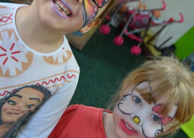 Animácia voľného času - animačný program pre deti, maľovanie na tvár, face painting